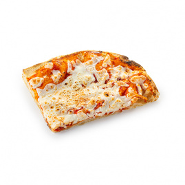 Римская пицца Маргарита (кусок)